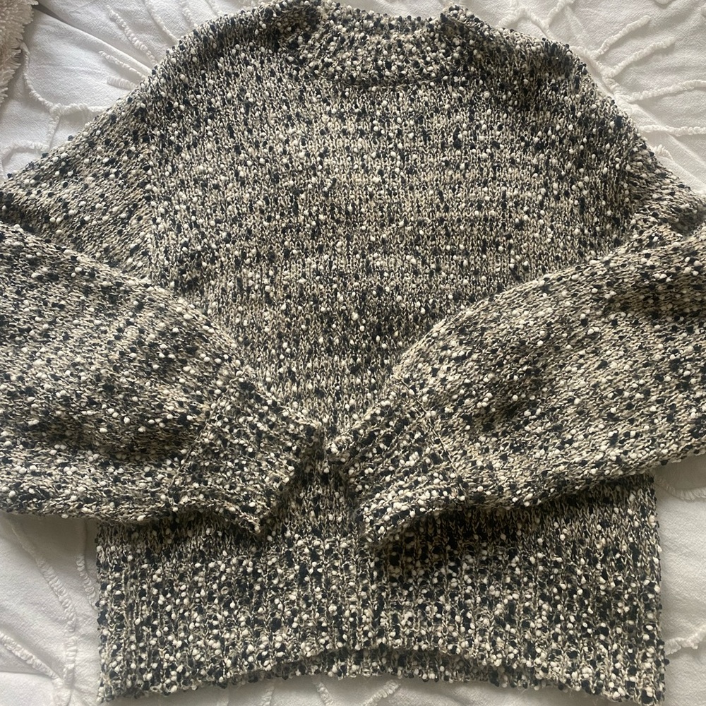 cozy knit anthropologie sweater